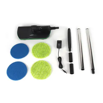 

Rechargeable All-round Rotation Cordless Floor Cleaner Scrubber Polisher Electric Rotary Mop Microfiber Cleaning Mop for Home