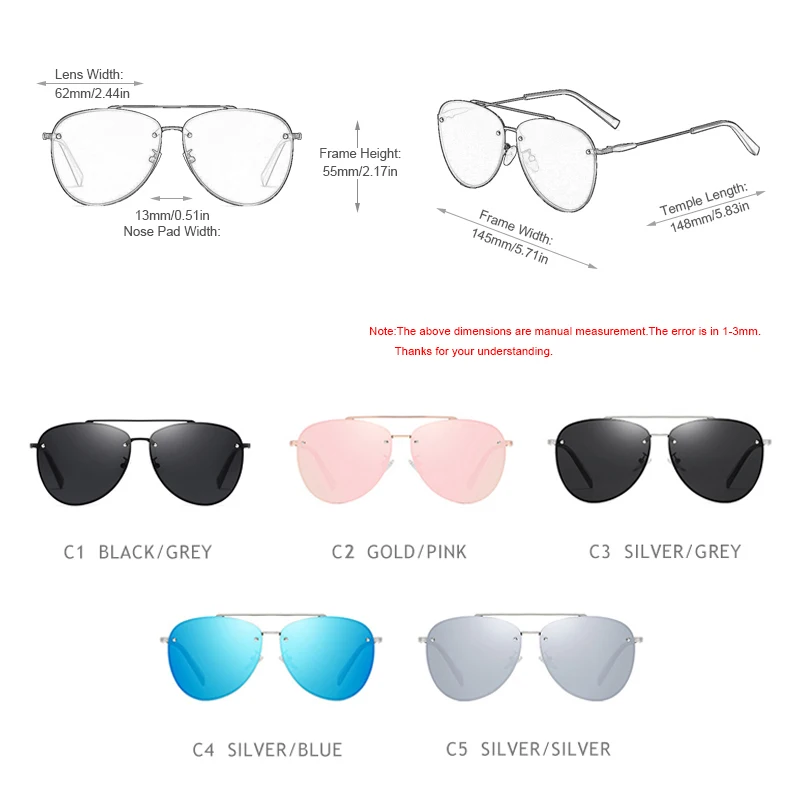 FUQIAN Новое поступление пилот поляризованные солнцезащитные очки модный дизайн металлические заклепки для мужчин женщин солнцезащитные очки красочные очки для вождения UV400