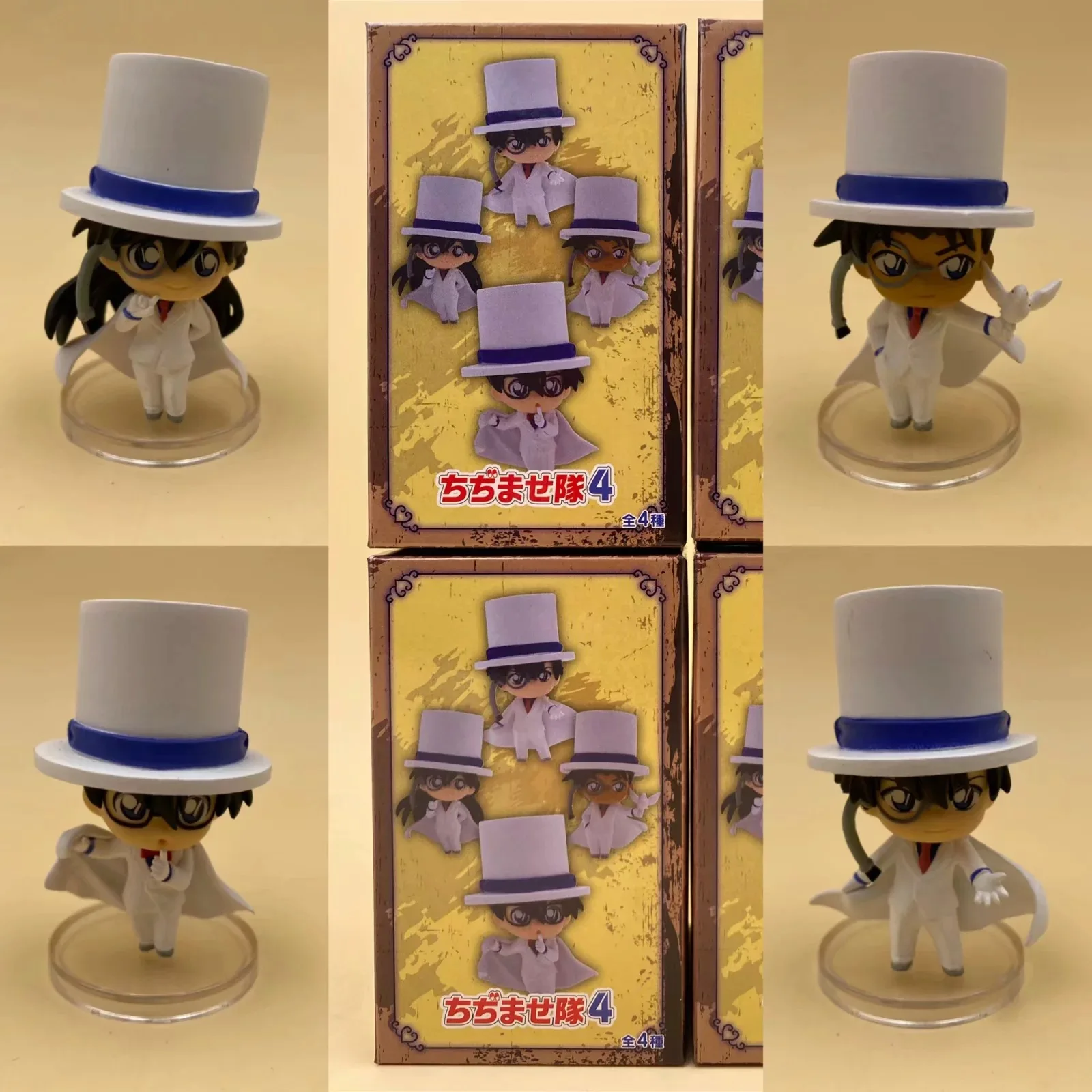 

Anime Detective Conan Kidd Dress-up Conan Cute Doll Capsule Toy Garage Kit