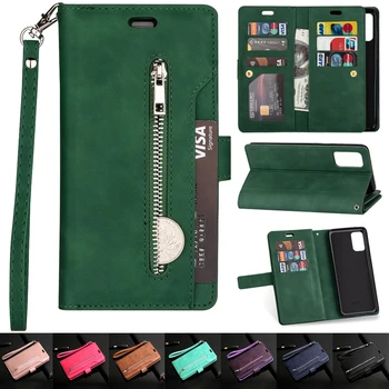 

Leather Flip A90 A70 A60 A50S A40S A30 A20 A10 Case For Samsung Galaxy S20 Ultra Note 10+ M40 M30 M20 M10 A51 A71 Magnetic Cover