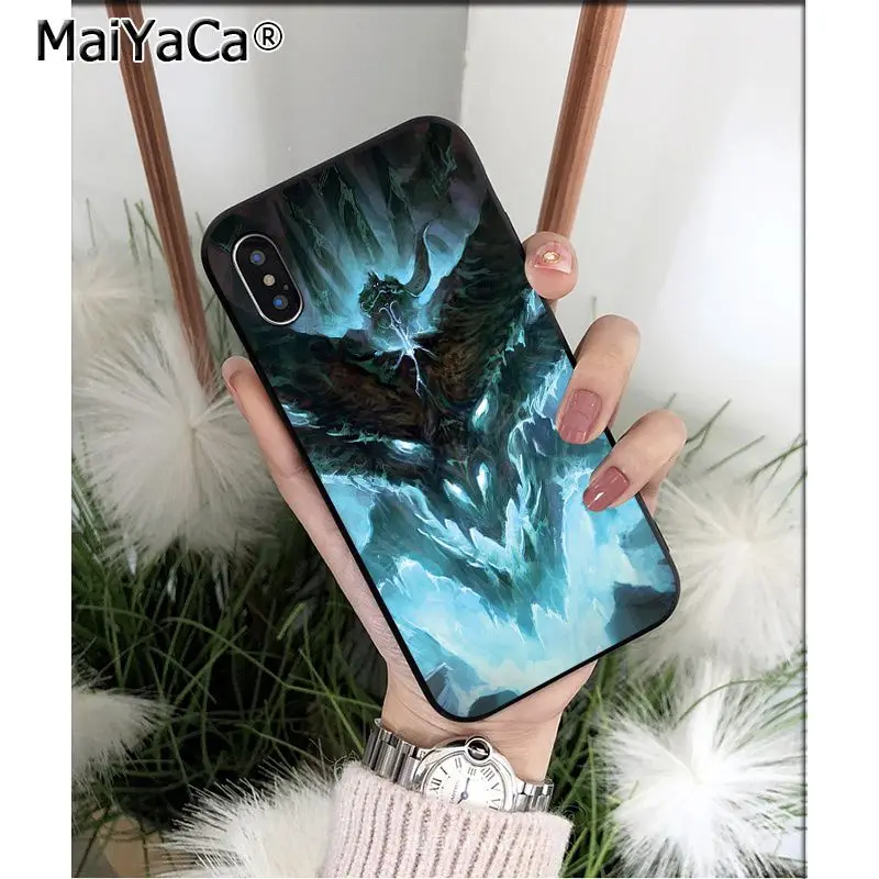 A7 Мягкий высококачественный чехол для телефона MaiYaCa World of Warcraft Arthas Sylvanas из ТПУ для iPhone 5 5Sx 6 7 7plus 8 8Plus X XS MAX XR - Цвет: A7