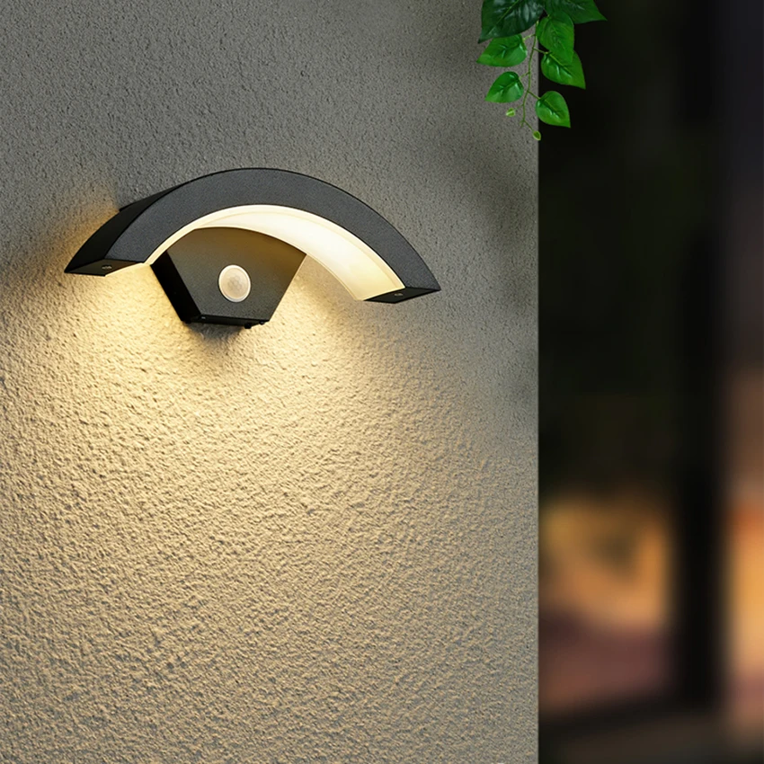 18W Outdoor Waterproof Wall Lamp LED Wall Light Indoor Wall Sconce Aluminum Outside Porch Garden Lights Wall Lamps FR60