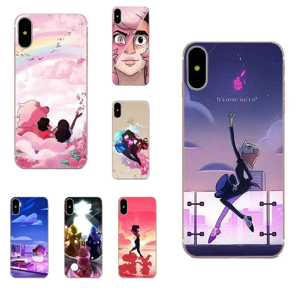Soft TPU Print Capa For Galaxy Note 10 A10E A10S A20S A30S A40S A50S A6S A70S A730 A8S M10S M30S Lite Plus Steven Universe Pearl | Мобильные