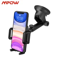 Mpow CA032 Car Phone Holder Stand with Adjustable Dashboard phome Mount & Washable Sticky Pad (Universal)