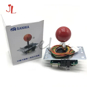 Joystick de Sanwa Original de Japón JLF-TP-8YT rocker de lucha con Topball y cable de 5 pines para el juego de arcade Jamma