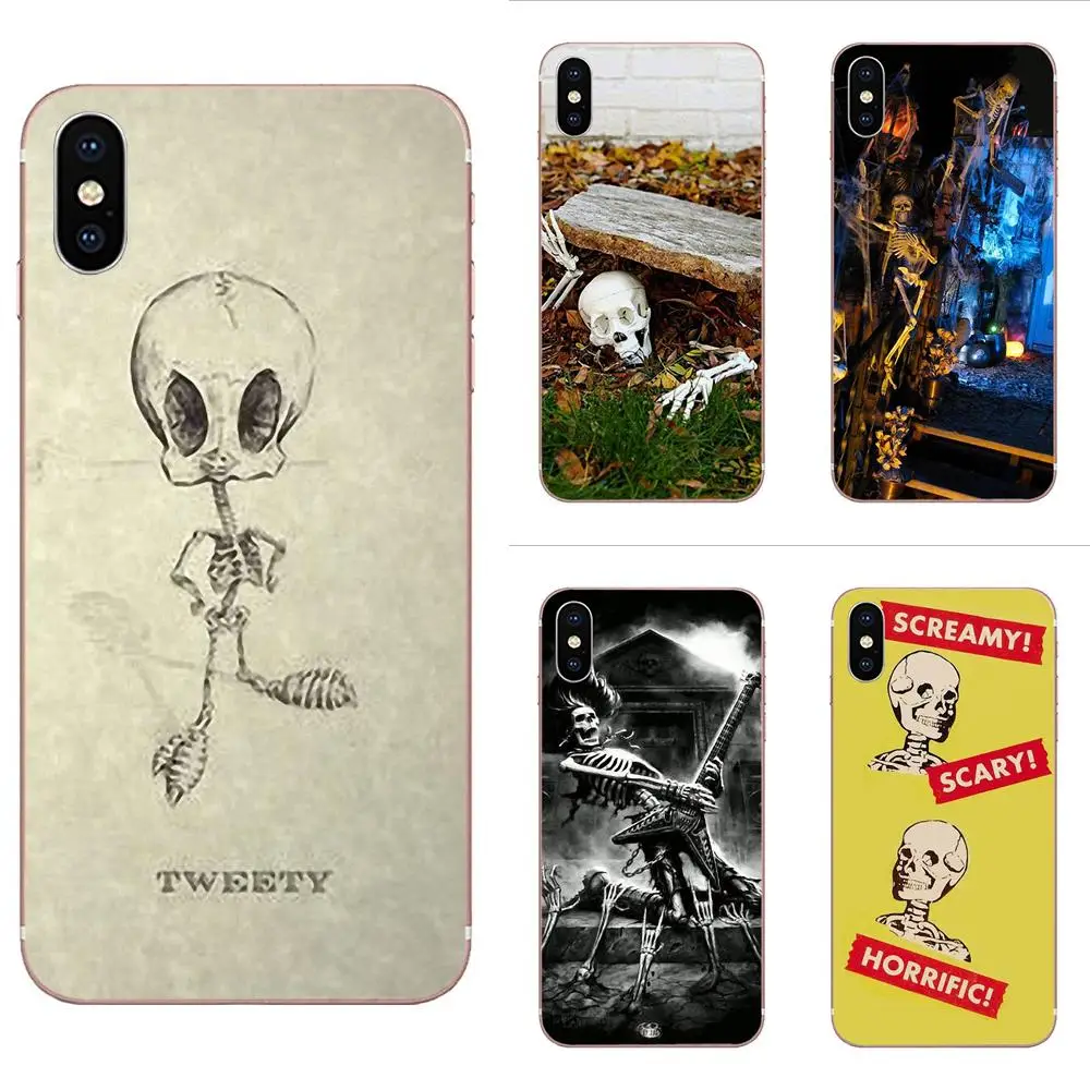 Mr. Skeleton Rock On Party мягкий чехол для телефона Xiaomi Mi3 Mi4 Mi4C Mi4i Mi5 Mi 5S 5X 6 6X 8 SE Pro Lite A1 Max Mix 2 Note
