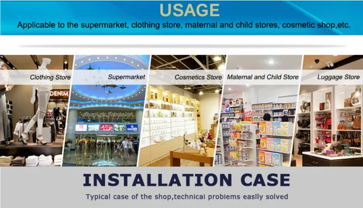 eas retail clothing sensor magnetic electric detacher hard alarm security tag remover