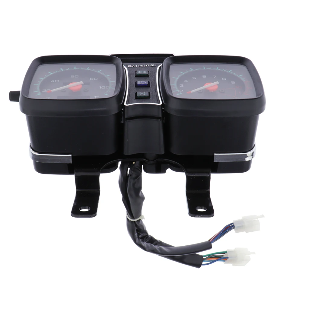 Мотоцикл двойной одометр спидометр 0-120 км/ч DC12V для SUZUKI GS125
