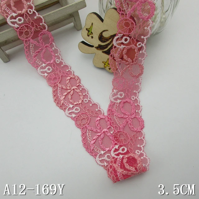 Pink lace ribbon, 4.7 cm wide, DIY Clothing / Accessories / floral  accessories, etc. - AliExpress