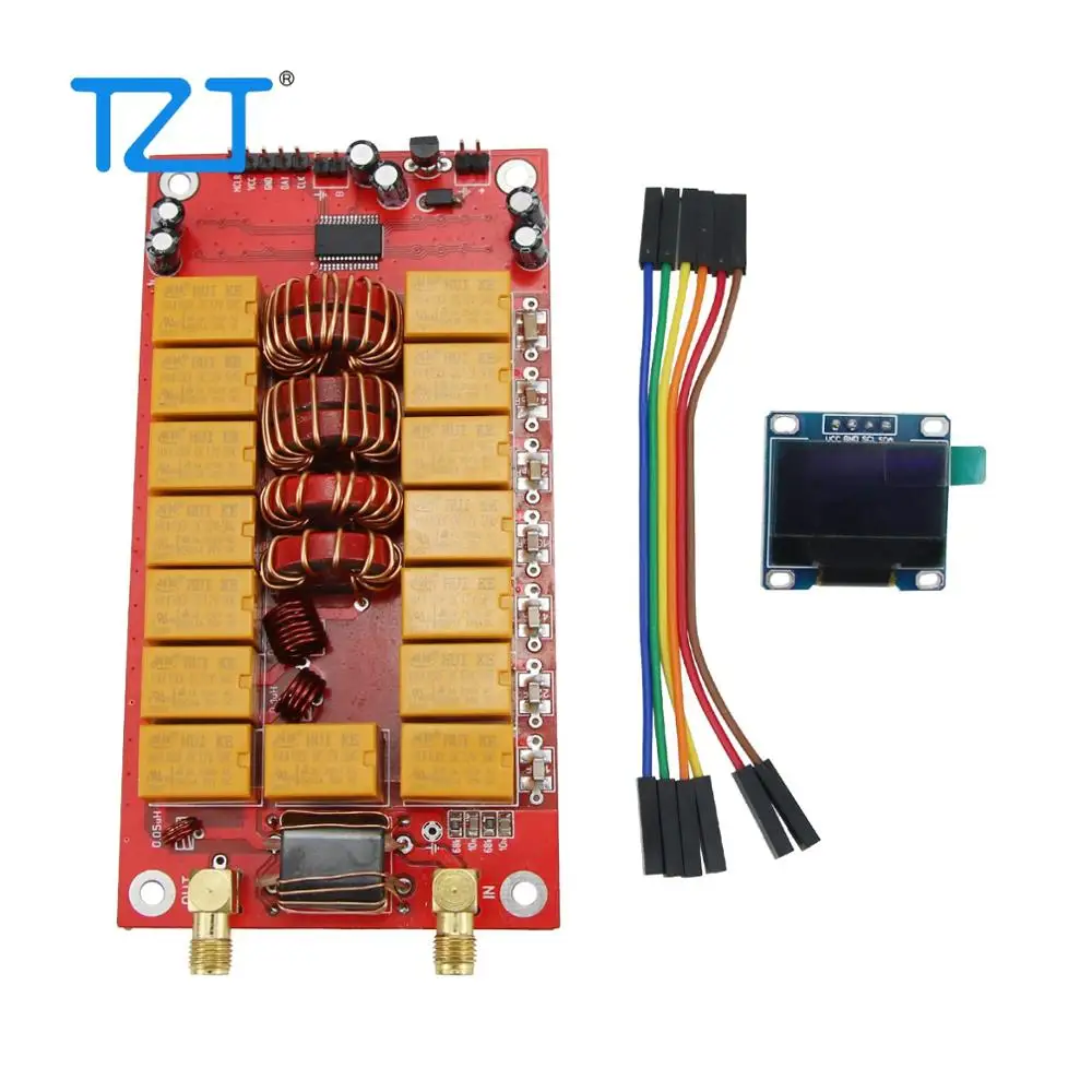 ATU100 Tuner Antenne Automatique 100W 1.8-50MHz Avec écran OLED 0.96 Pouce - Neuf Sous Blister