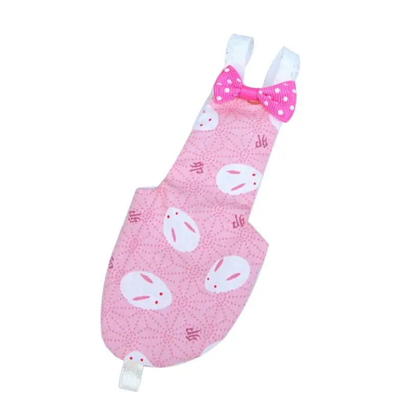 Pink rabbit L Пеленка с попугаем для птиц, голубей, средних и больших животных - Цвет: Pink rabbit L