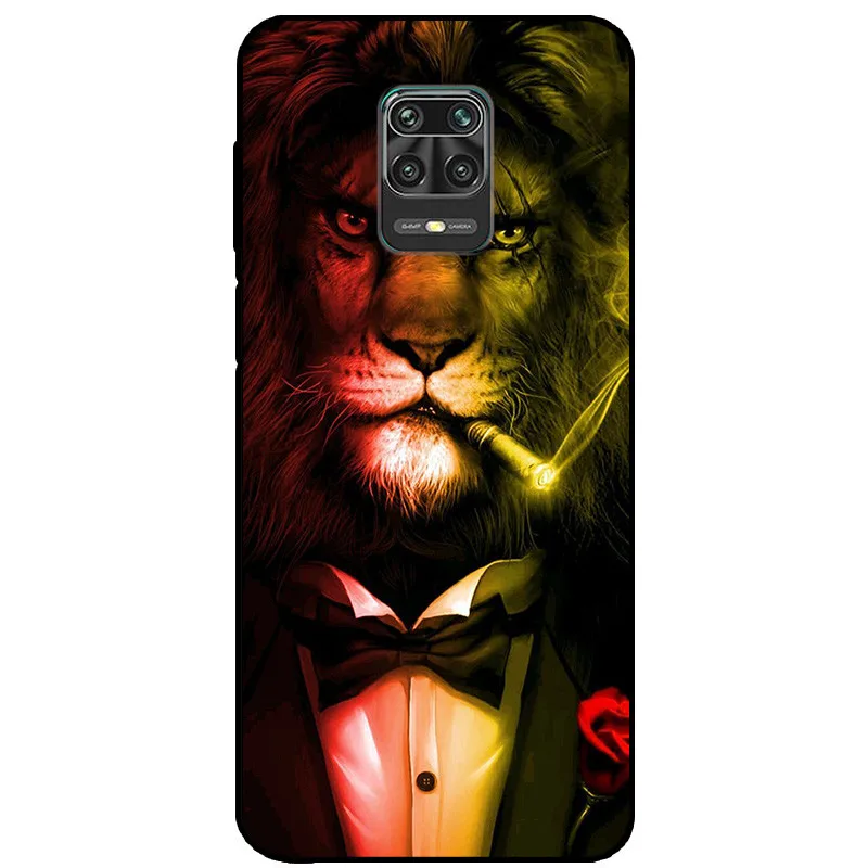 For Xiaomi Redmi Note 9S Case Soft Silicone Back Case for Xiaomi Redmi Note 9 Pro Note9s 9 s Case Redmi9 9S Black Phone Cover 