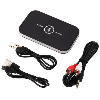 

Portable B6 Bluetooth5.0 Adapter High-Quality Popular 2-in-1 Wireless Audio Music Stereo Audio Transmitter Receiver