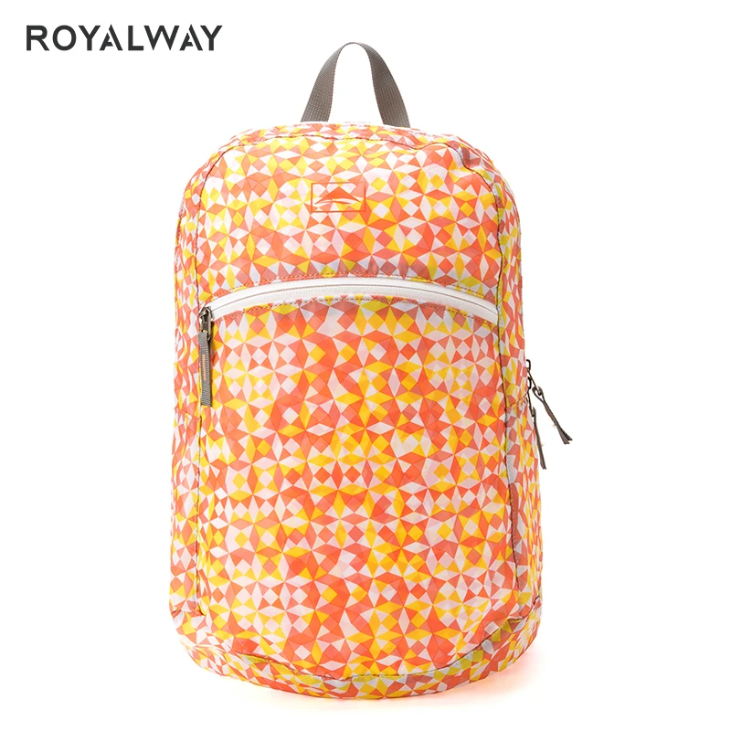 

ROYALWAY 2019 New Outdoor Travel Sports Backpack Portable Light Skin Bag Camping Hiking Shoulders Bags RPBL0305G