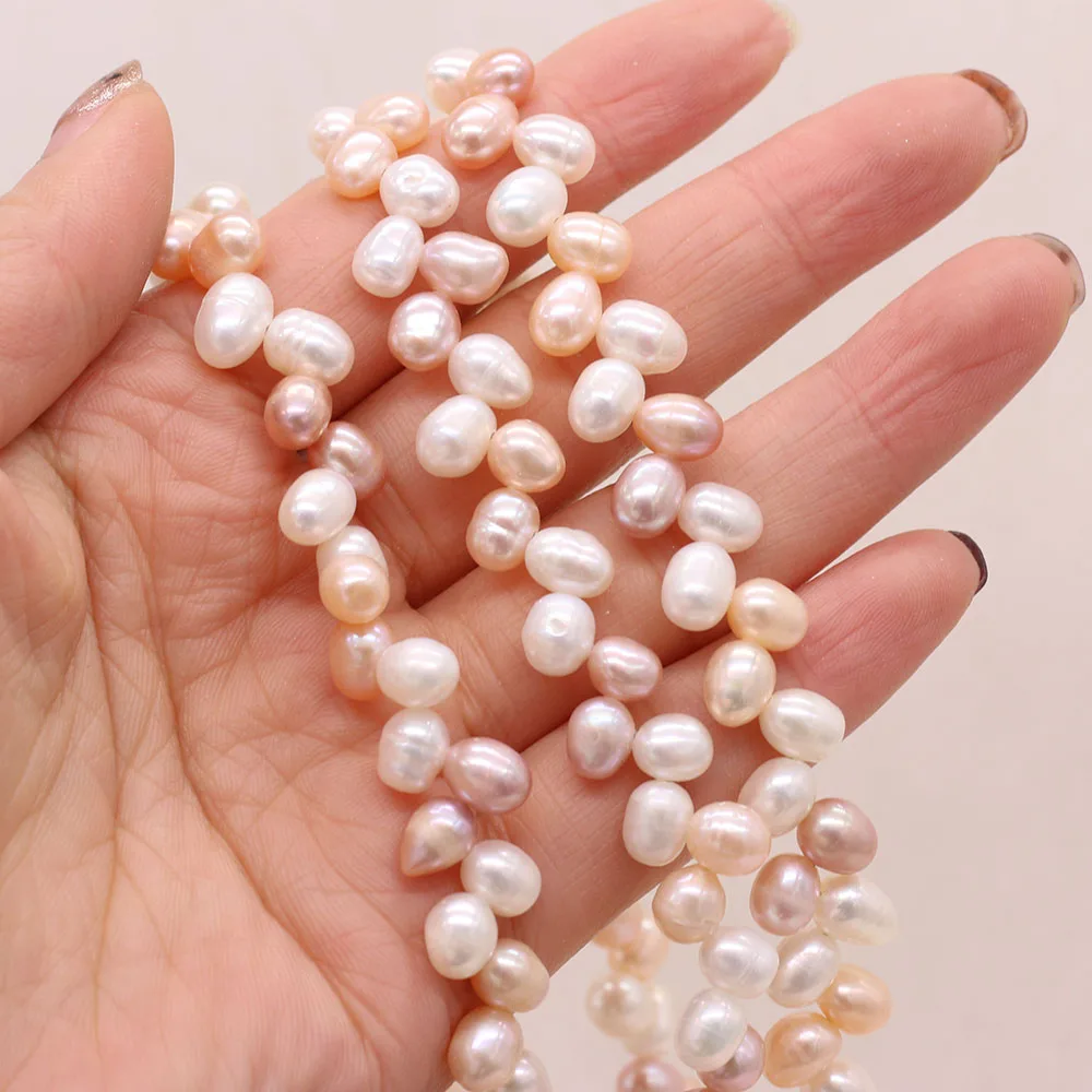 6-7mm Natural Freshwater Pearl Beads, Genuine Freshwater Pearls