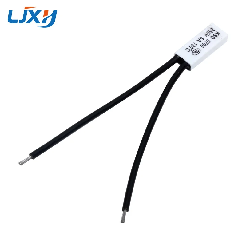 Plastic Shell LJXH KSD9700 Нормально закрытый(NC)/нормально открытый(нет) терморегулируемый выключатель Термостат пластиковый корпус/металлический корпус - Цвет: Plastic Shell