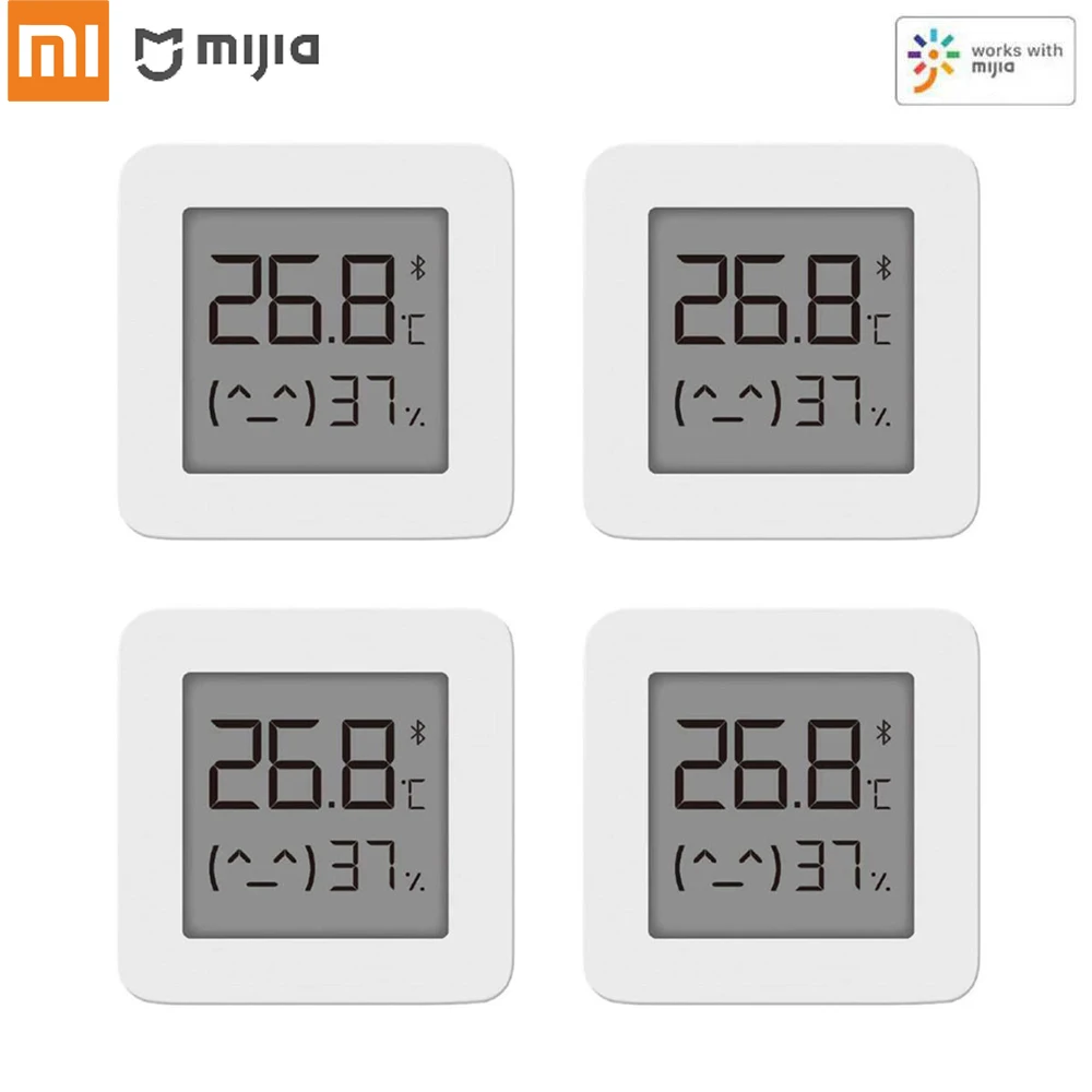 Bluetooth термометр Xiaomi Mijia 2 умный электрический цифровой гигрометр внутренний