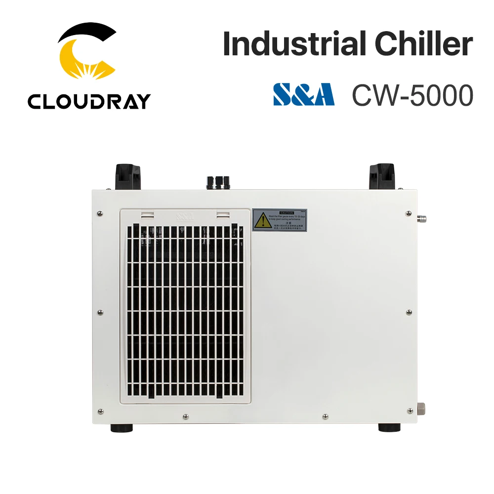 Промышленный Воздушный водяной охладитель Cloudray S & A CW5000 для CO2 лазерной