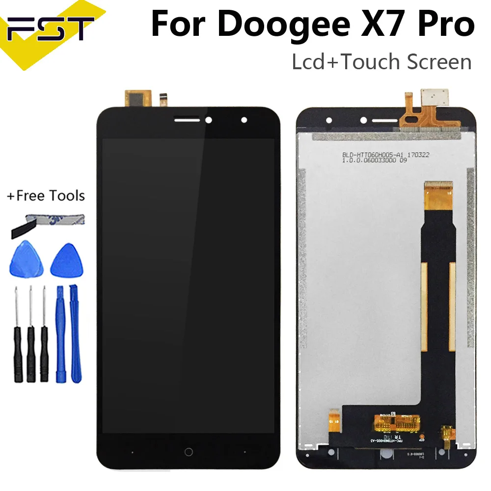Для Doogee X7 X7 Pro ЖК-дисплей+ сенсорный экран 6," экран дигитайзер сборка Замена с инструментами для DOOGEE X7 X7 Pro
