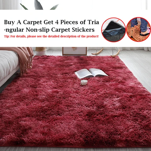 Modern Home Decor Carpet Furry Mat Living Room Rugs Bedroom Decor Rug Tatami Bedside Floot Mats And Goods For Home And Comfort
