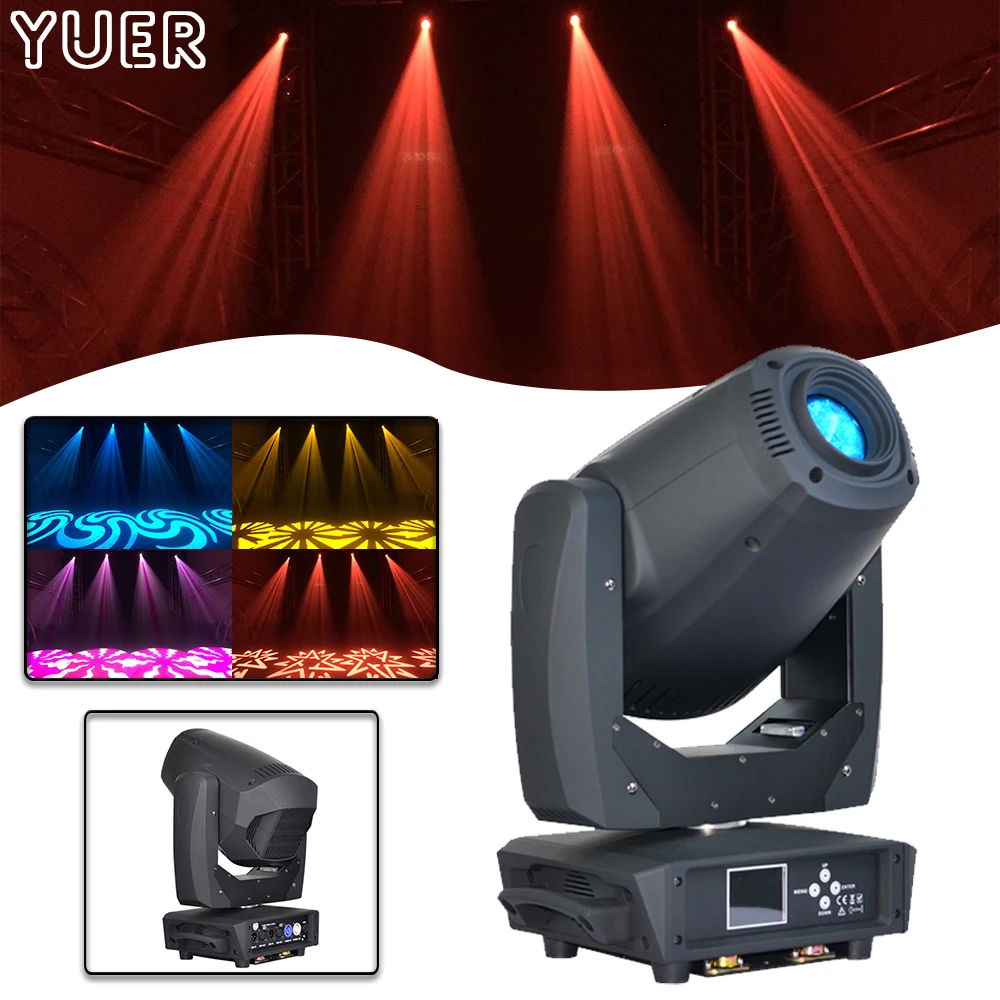 

Светодиодный 230 Вт прожектор движушийся головной светильник луч мыть зум узор светодиодный сценический эффект светильник s DMX512 музыка Управление DJ диско-бар оборудование лампы