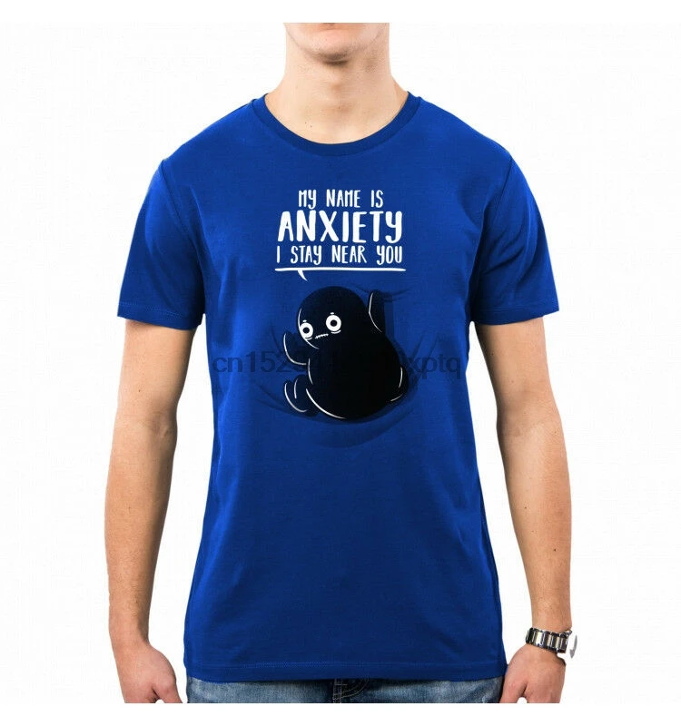 Мужская футболка с надписью my name is anxigeek Забавный иронический немиманометр nm0064a