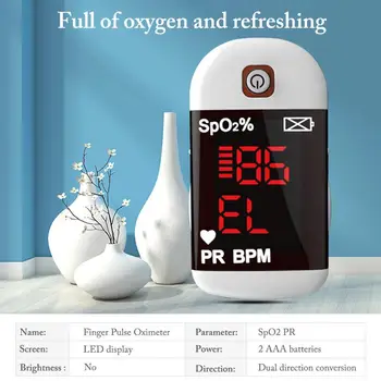 

Medical Finger blood oxygen Saturometro Heart de Oximeter Portable Pulse dedo Meter Rate Saturation Oximetro Monitor