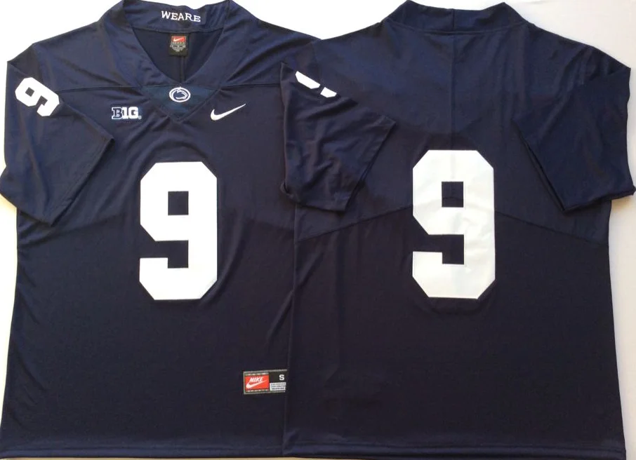 as photo Новинка Высокое качество Все сшитые Penn 1 State#26 BARKLEY#9 MCSORLEY Джерси - Цвет: as photo