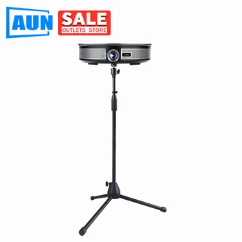 

AUN Mini Projector Tripod Adjustable Projection Floor Stand Tripod For Projectors with 6mm D60/X2/X3/D9/D8S/C80. SJZD01