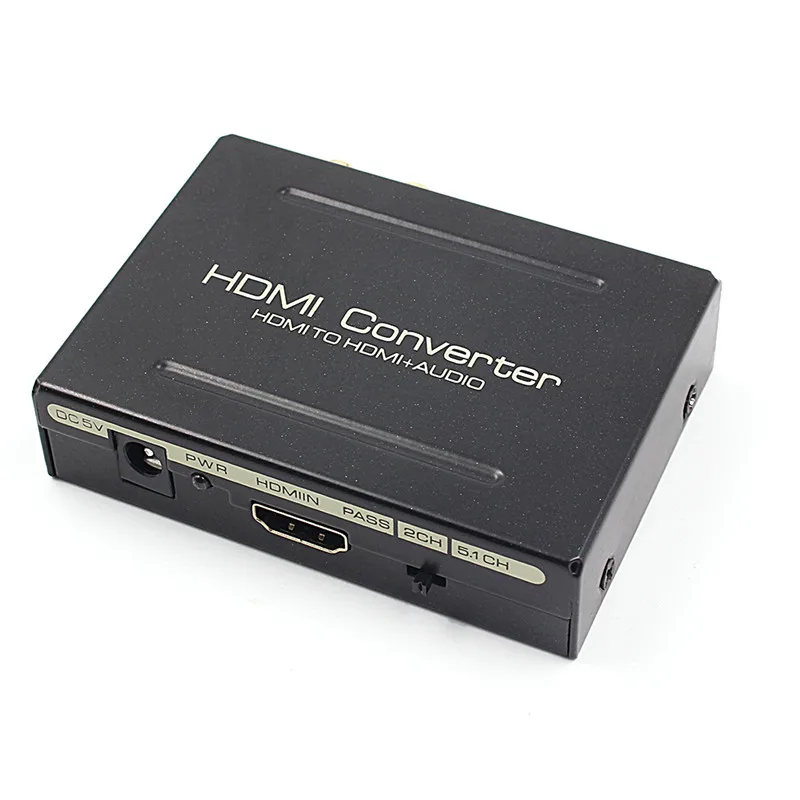 1080P HDMI к HDMI Оптический SPDIF RCA L/R экстрактор конвертер аудио сплиттер