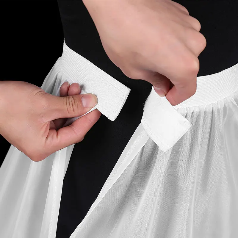 Женские белые 2 Hoops A-Line аксессуары для свадьбы свадебный Crinolines Vestidos De Novia Нижняя юбка Bustle Petticots