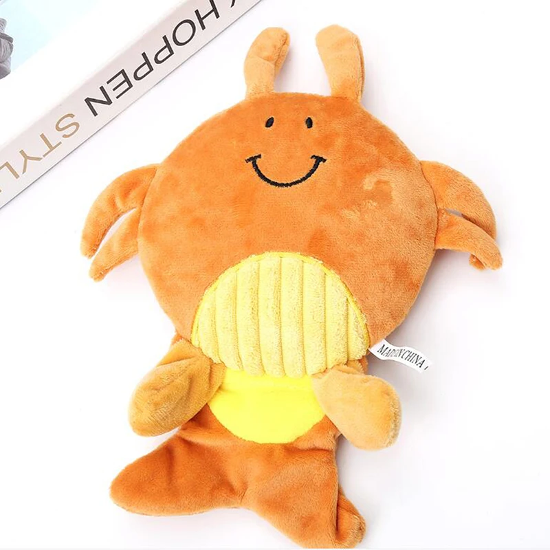 Creative Pet Cute Plush Toys Animal Sound Dog Toys For Small Large Dogs Cats Puppy Teeth Cleaning Chew Toys
