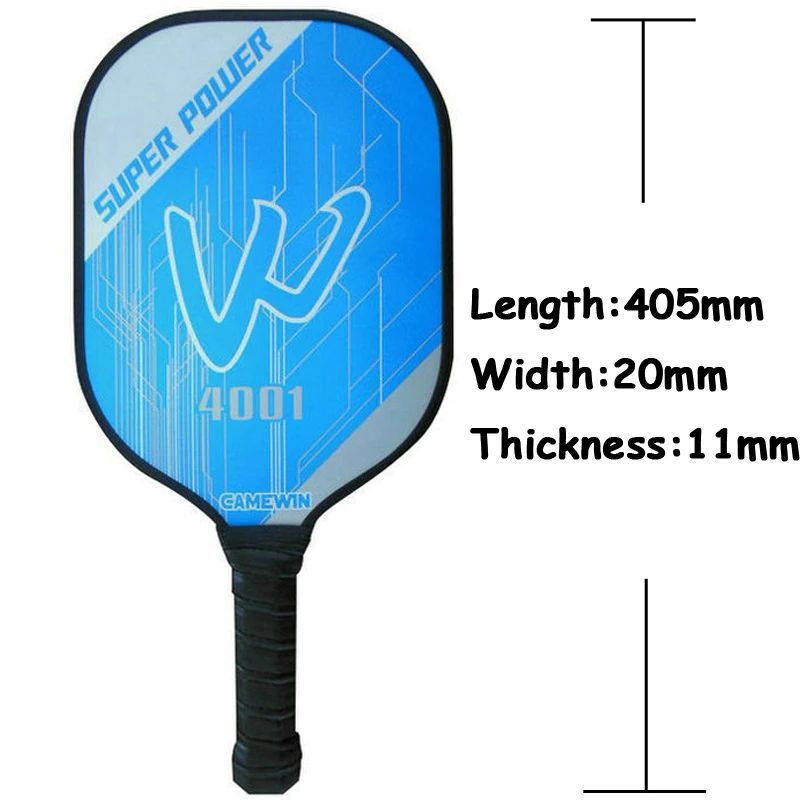 Ракетка для тенниса Pickleball Paddle PE, ракетка из стекловолокна с ракеткой, сумка для переноски, одиночная группа, для занятий спортом на открытом воздухе, для тренировок