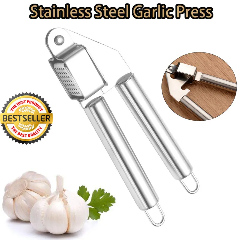 

Многофункциональная дробилка для чеснока из нержавеющей стали, пресс для приготовления овощей и имбиря, инструменты для мастики, кухонные аксессуары