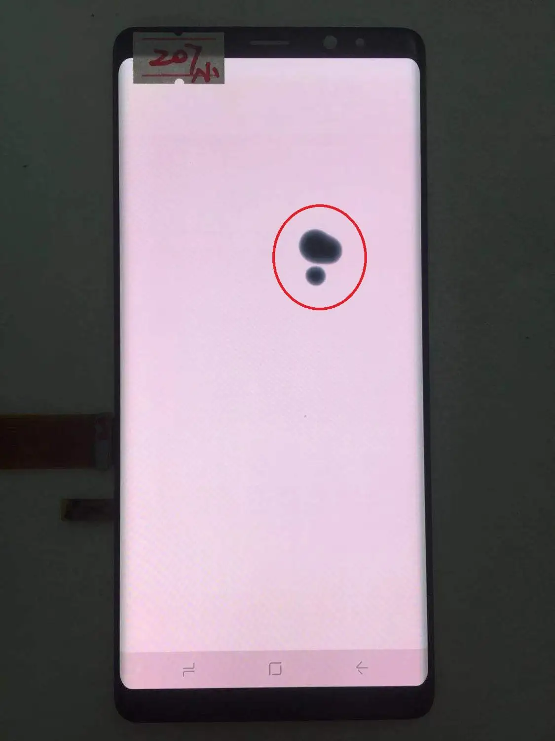 Супер AMOLED с рамкой для samsung Galaxy NOTE 8 lcd N950A N950U N950F N950V с черными точками дисплей сенсорный экран в сборе - Цвет: NO.207 Black Frame