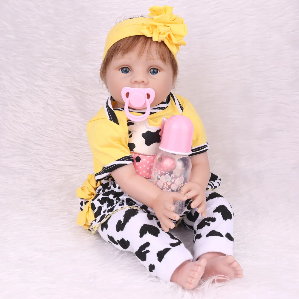 KAYDORA/силиконовые куклы Reborn Baby, 22 дюйма, 55 см, реалистичные игрушки для детей, игрушки для девочек, Menina Bebe Boneca, подарки на день рождения для малышей
