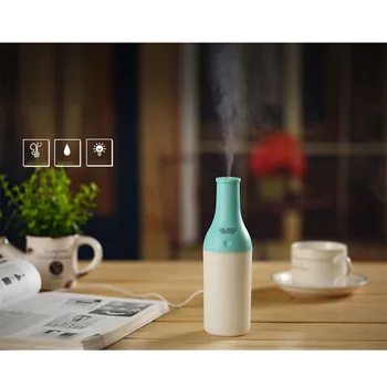 

USB 180ML Small Size Ultrasonic Humidifier Air Humidifier Aroma Essential Oil Diffuser Aromatherapy for Office SPA