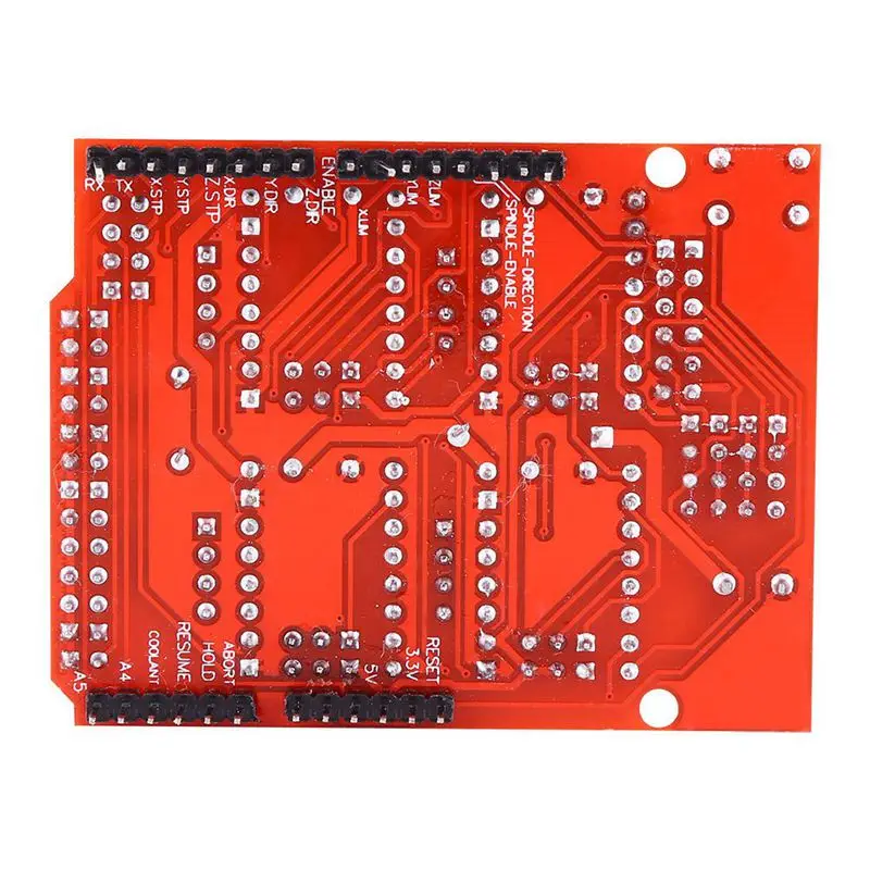 3D CNC щит доска для UNO R3+ 4 шт. A4988 шаговый двигатель драйвер для Arduino 3d принтер-ABUX