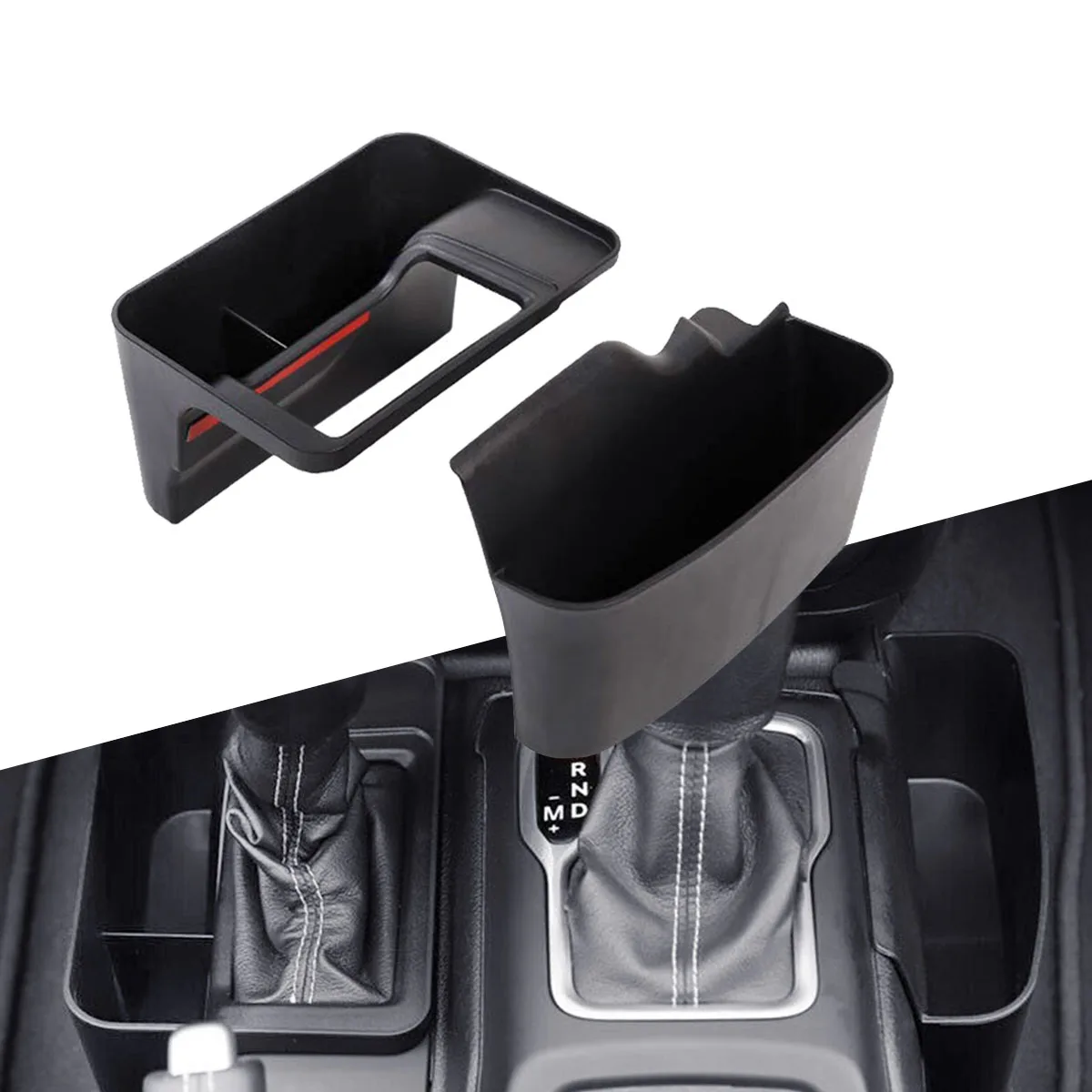 Для Jeep Wrangler JL Gladiator JT- аксессуары для автомобиля коробка переключения передач боковая коробка для хранения лоток держатель для телефона держатель для чашки