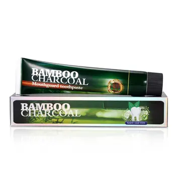 

120G Natural Bamboo Charcoal Toothpaste Black Toothpaste Teeth Whitening Cleaning Hygiene Oral Care Remove Stains Decay