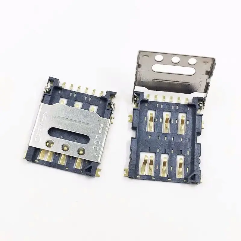 Детские умные часы микронано флип для Apple iPhone 6/7/8/9pin gps навигации лоток-держатель для сим-карты держатель адаптер материнской платы читатель ремонт LCN