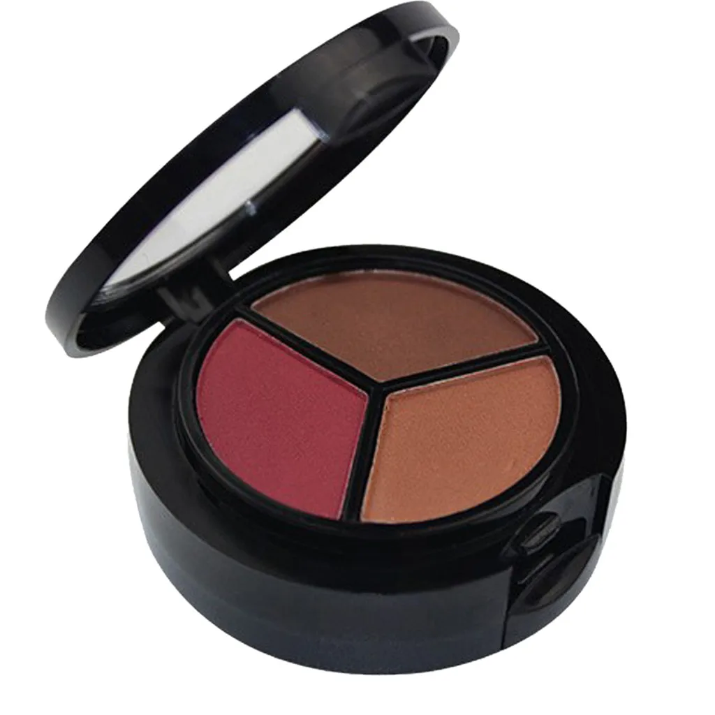 3 Цвета Палитра теней для век Голая Профессиональная Натуральная матовая