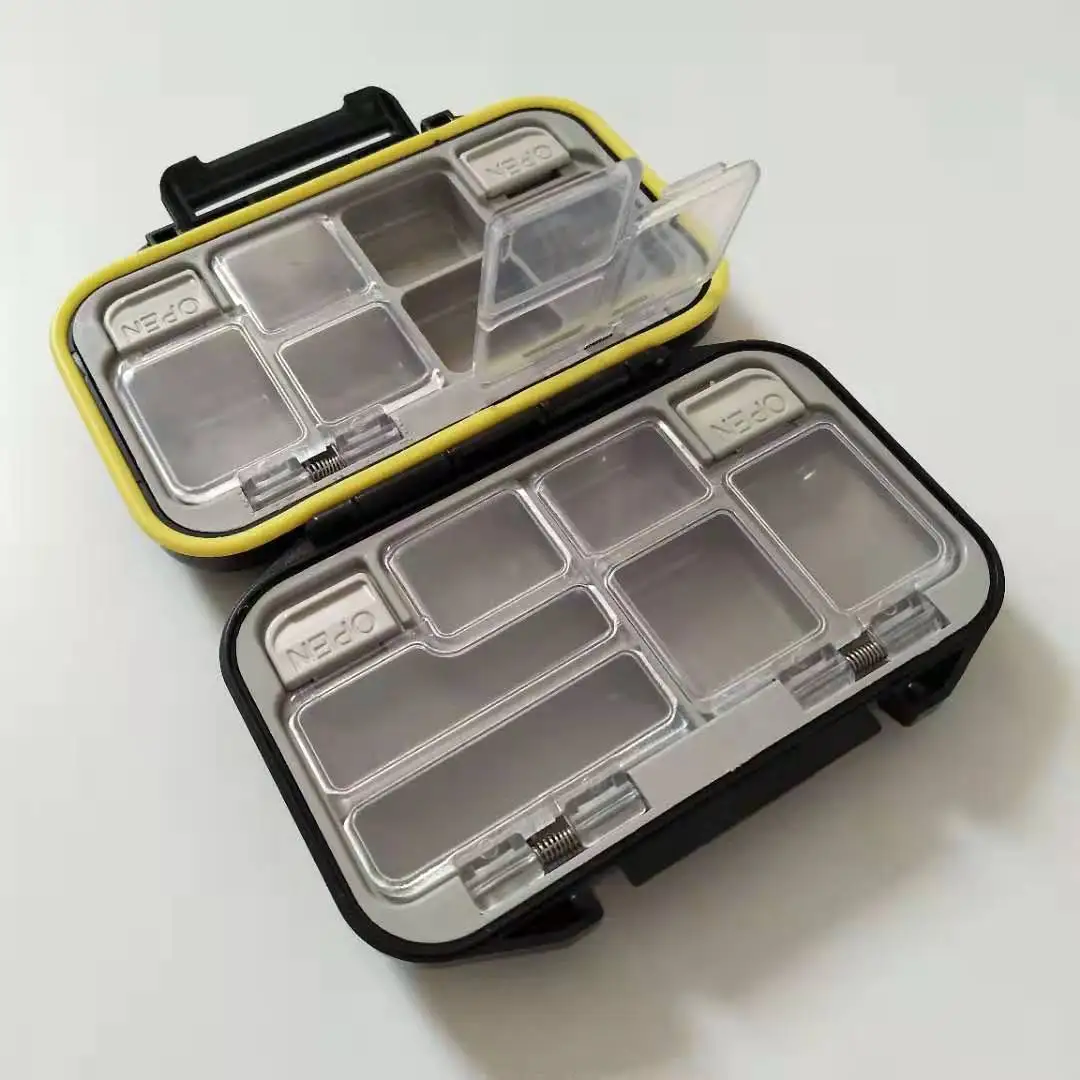 

Fishing Fishhook Plastic Waterproof Accessory Box Fishing Gear Multi-functional Lure Rock Fishing Accessory Box