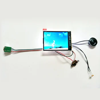 

Display 2.4 inch screen video brochure digital booklet module for invitation