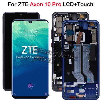 

Original For 6.47'' ZTE Axon 10 Pro LCD Display Touch Screen Digitizer Department Assembly with frame For Axon 10 Pro LCD