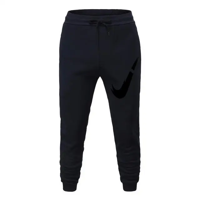 Новое поступление, спортивные штаны, мужские повседневные брюки, Pantalones Hombre, мужская спортивная одежда, штаны для бега, Брендовые мужские спортивные штаны, S-3XL - Цвет: H-navy blue
