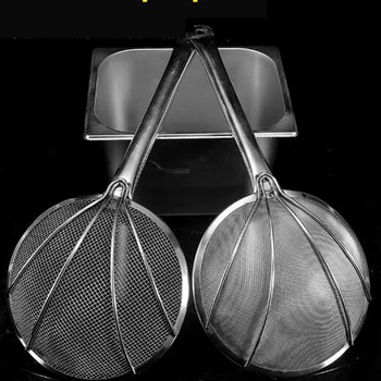 

Long-handled Multi-functional Kitchen Sink Strainer Stainless Steel Filter Spoon Mesh Skimmer Oil Mesh Colander Strainer Kitchen