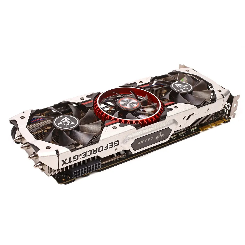 Видеокарта iGame GTX1080Ti Vulcan AD 11GB видеокарта 1594/1708MHz forNIER видеокарта# 50o#5