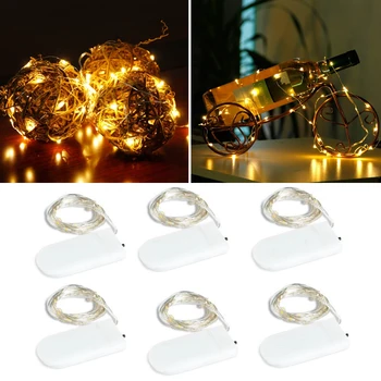 

Fairy Lights Light String Beautiful Modern Creative Warm White Copper Wire 100cm Holiday Lighting Waterproof Festival Supply