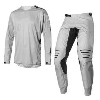 

NEW MX WHIT3 Label Gray Jersey Pants Adult Motocross Gear Set Motobiker Racing Gear Combination